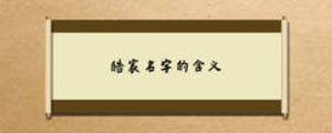 皓宸名字的含義