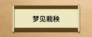 夢見栽秧