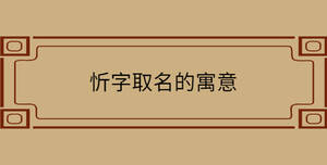 忻字取名的寓意