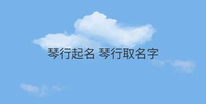 琴行起名 琴行取名字