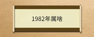1982年屬啥