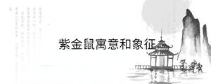 紫金鼠寓意和象征