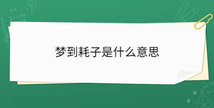 夢到耗子是什么意思